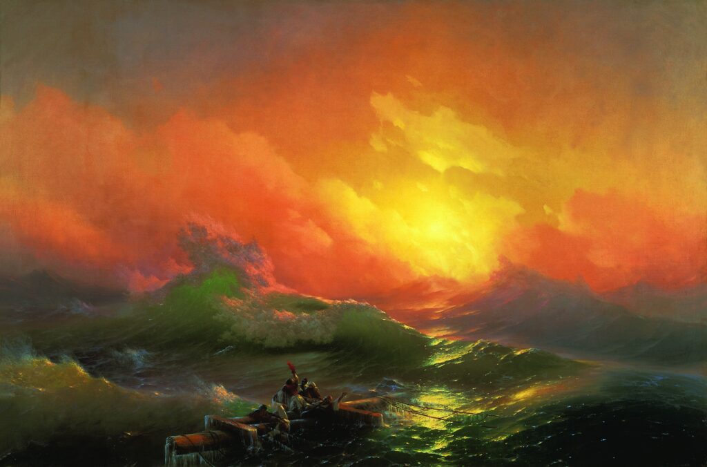 The Ninth Wave (1850)
Ivan Aïvazovsky