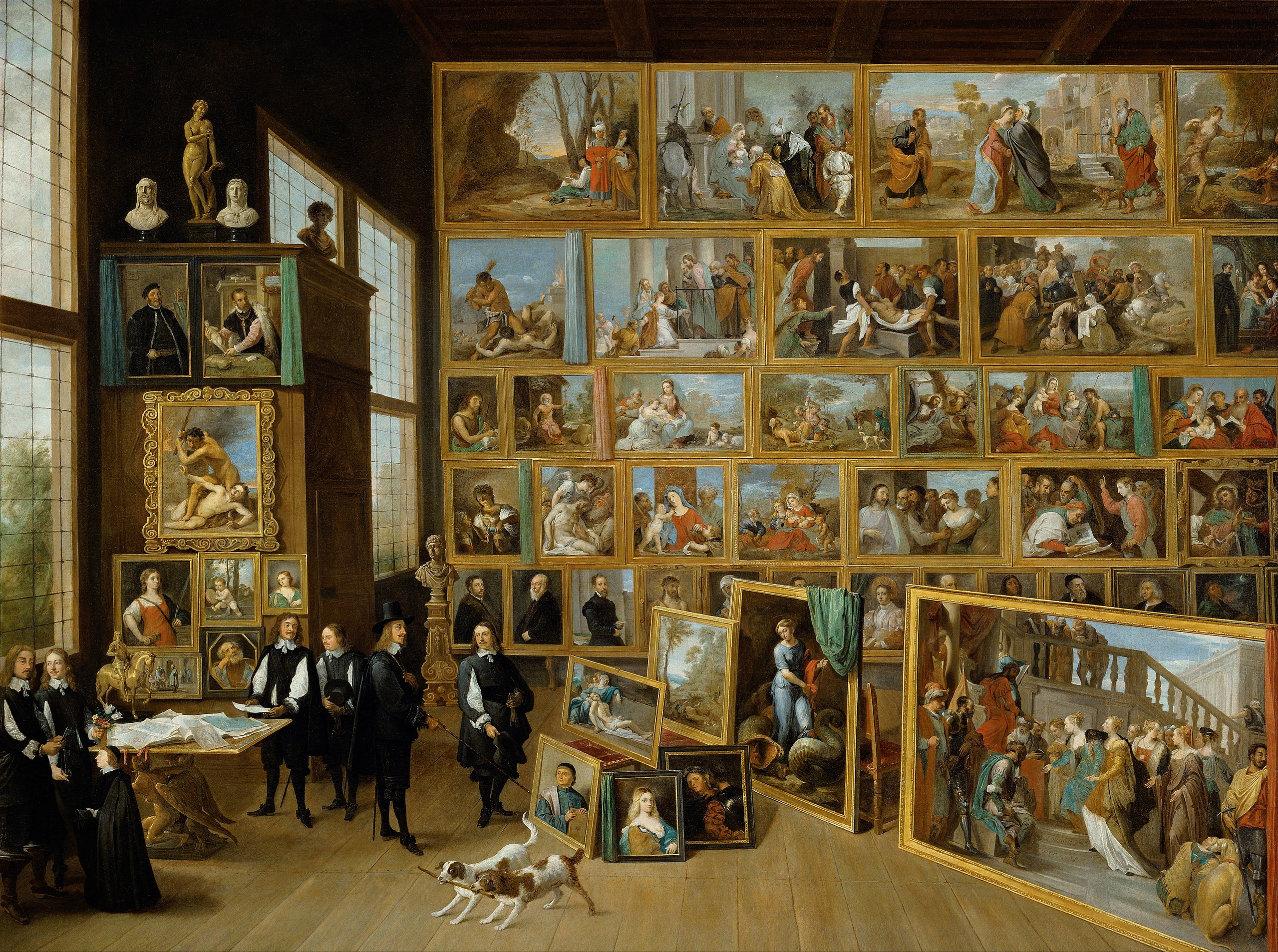 Gallery of Archduke Leopold Wilhelm in Brussels (1651)
David Teniers the Younger