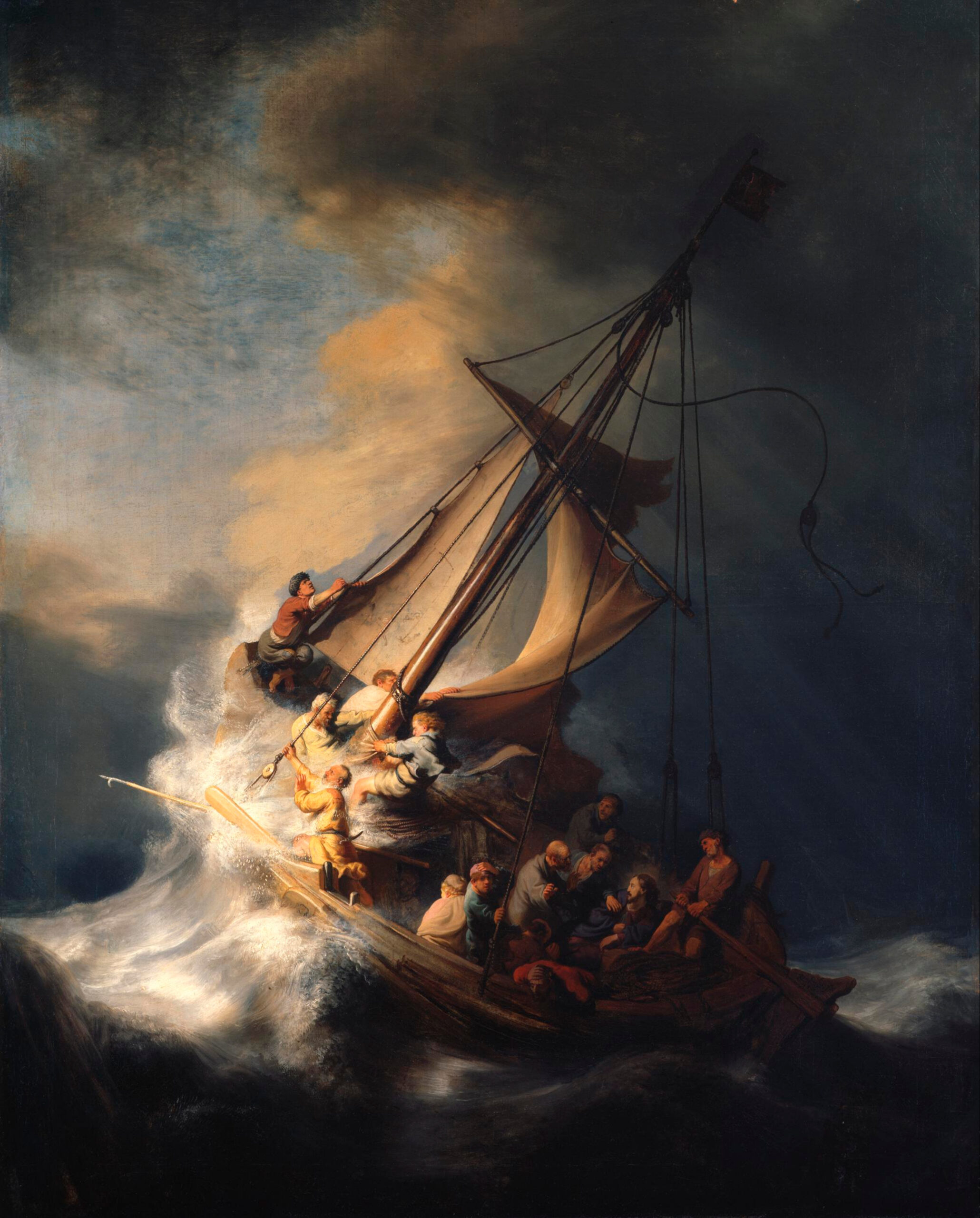 The Storm on the Sea of Galilee (1633)
Rembrandt
