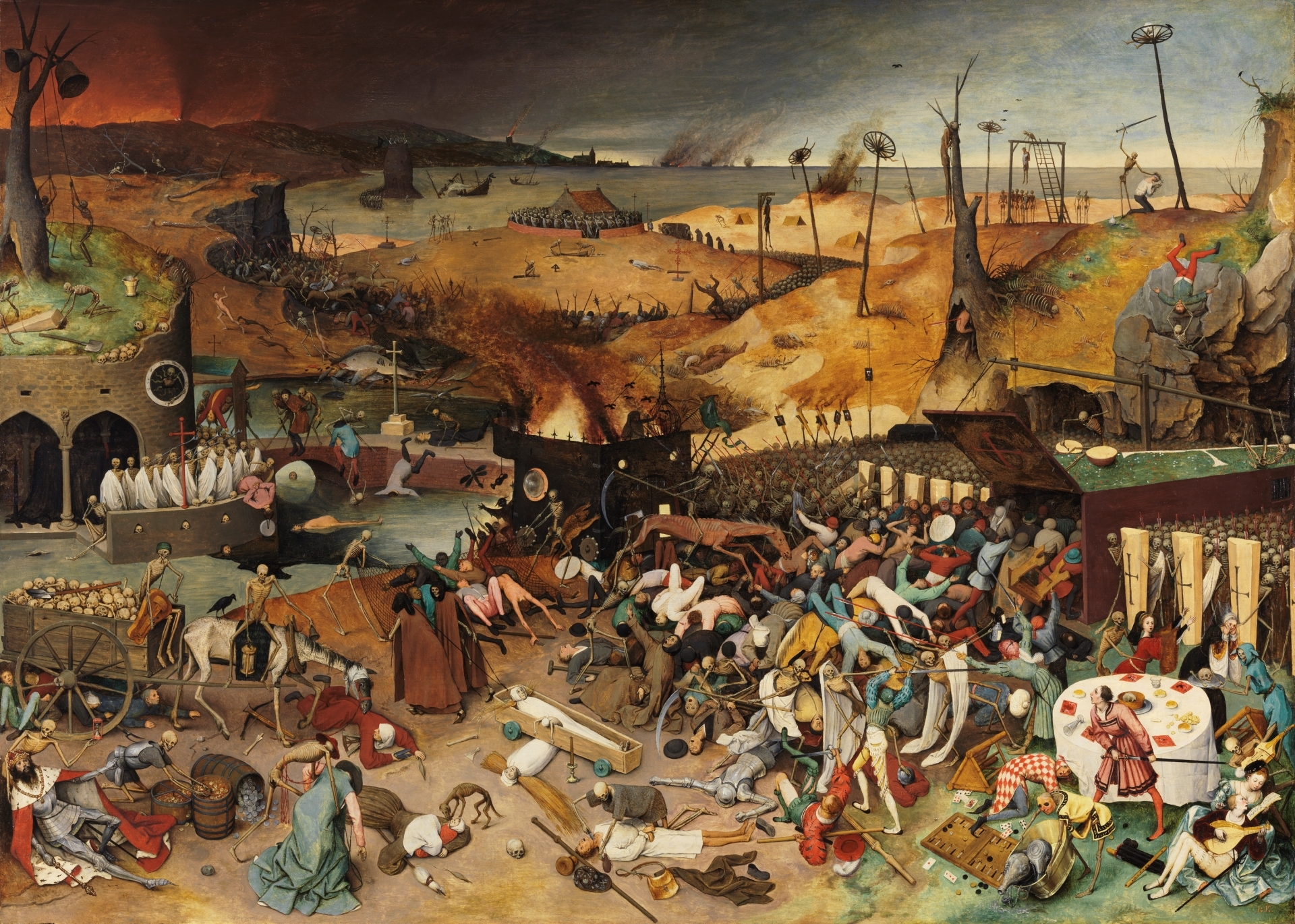 The Triumph of Death (circa 1562)
Pieter Bruegel the Elder