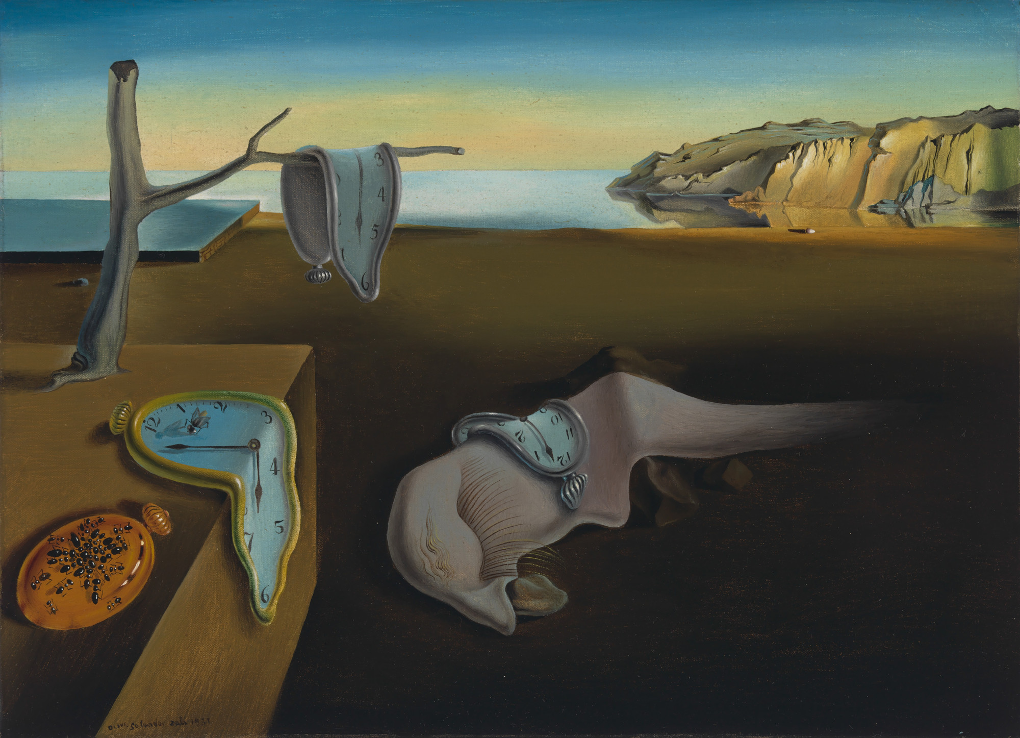 The Persistence of Memory (1931)
Salvador Dalí