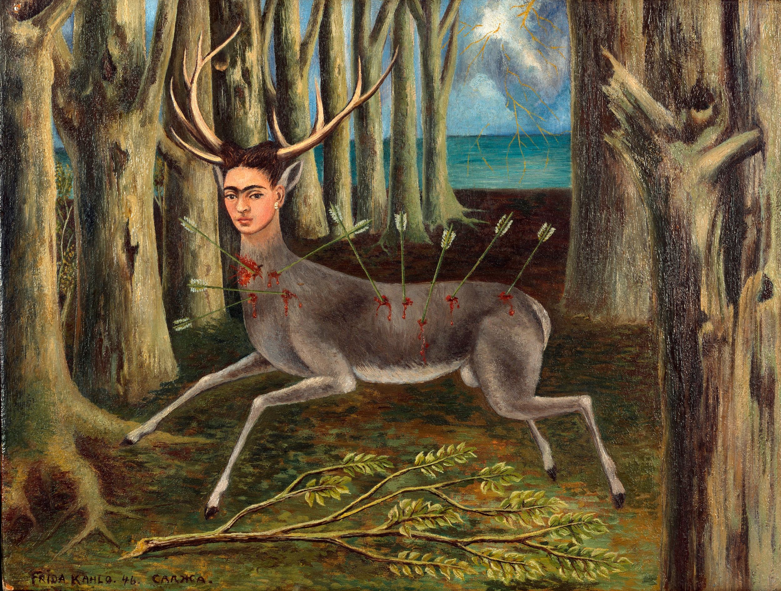 The Wounded Deer (1946)
Frida Kahlo