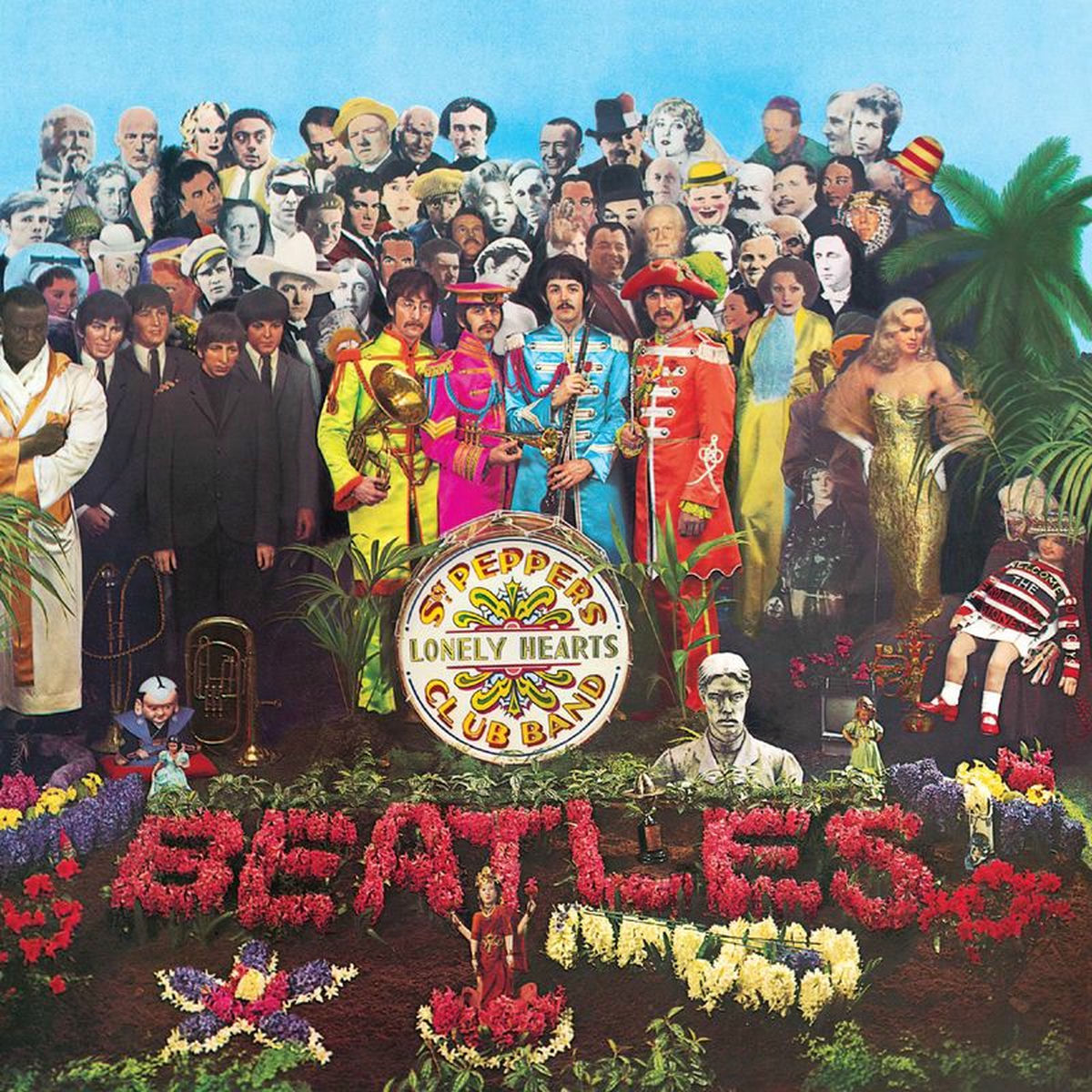 The Beatles - Sgt. Pepper's Lonely Hearts Club Band (1967)
Peter Blake, Jann Haworth, Robert Fraser, Michael Cooper