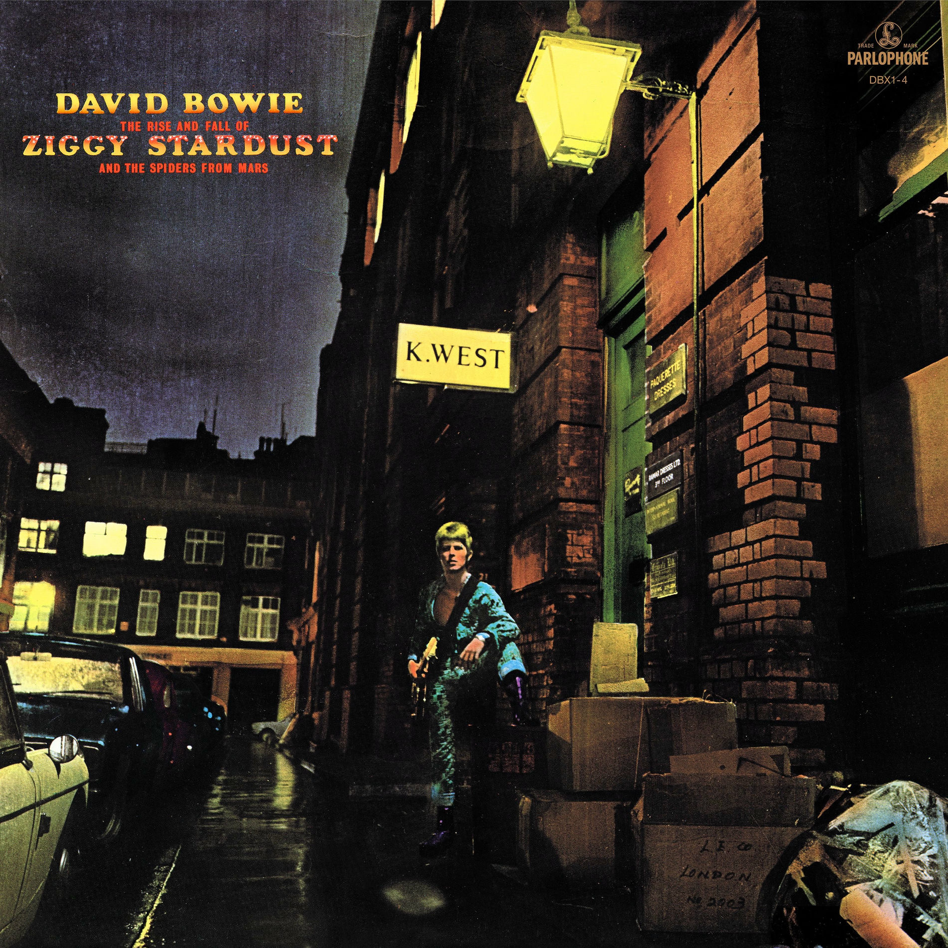 David Bowie - The Rise and Fall of Ziggy Stardust and the Spiders from Mars (1972)
Brian Ward, Terry Pastor, George Underwood